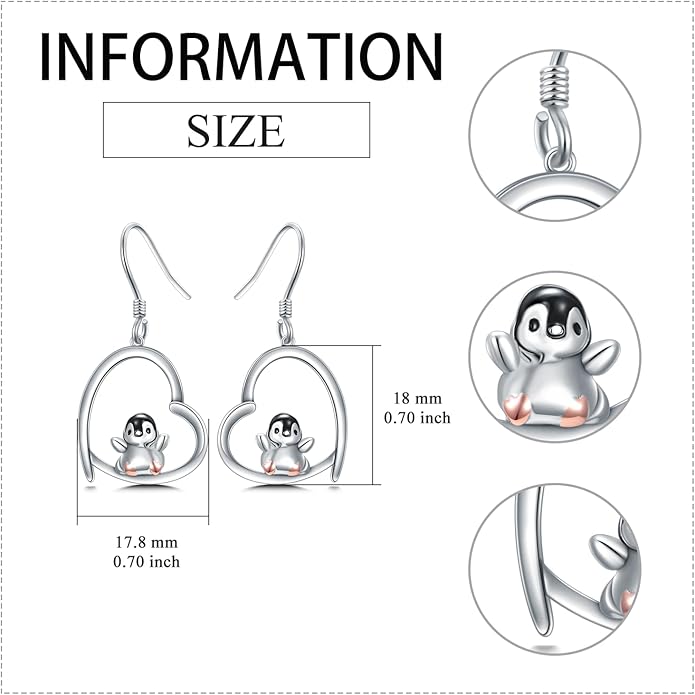 YFN Sterling Silver Animal Dangle Drop Earrings for Women Sloth/Cat/Bat Earrings Jewelry Gifts Halloween Earrings Jewelry