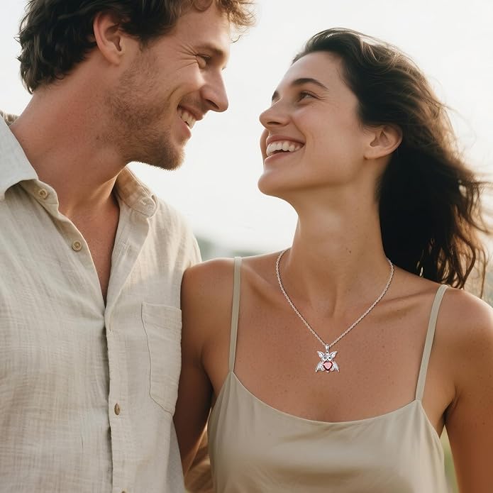 YFN Gothic Necklace Sterling Silver Wiccan Witch Pendant Goth Jewelry Witchy Gifts for Women Men