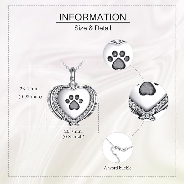 URONE Urn Necklaces for Ashes 925 Sterling Silver Abalone Shell Tree of Life Cremation Jewelry for Ashes Memory Jewelry for Women Men