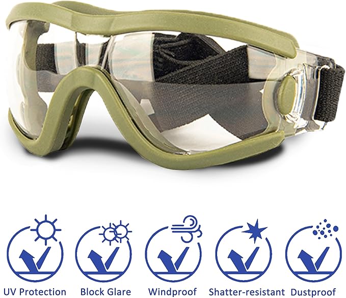 Small Dog Sunglasses with Adjustable Strap UV Protection, Winproof Puppy Sunglasses, Suitable for Dogs Eyes Protection，Soft Dog Goggles