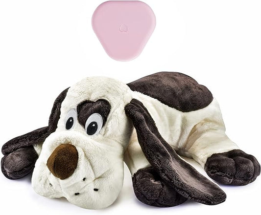 Puppy Heartbeat Toy Heartbeat Stuffed Animal for Dogs, Dog Heartbeat Toy for Puppy Sleep Aid Crate Training Calming, Dog Anxiety Toys for Puppy Comfort