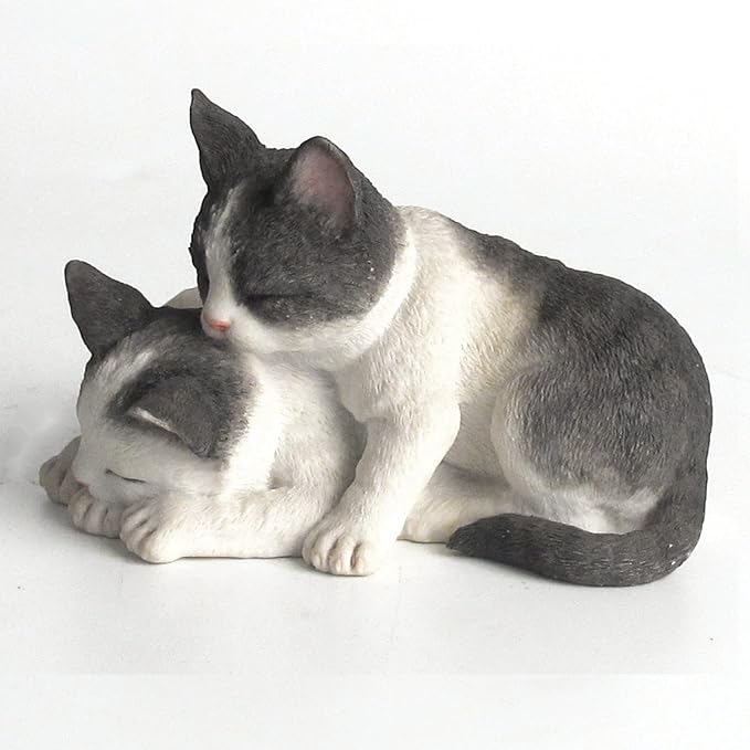 Veronese Design 3 1/8" Tall Sleepy Kittens Animal Figurine Polyresin Sculpture