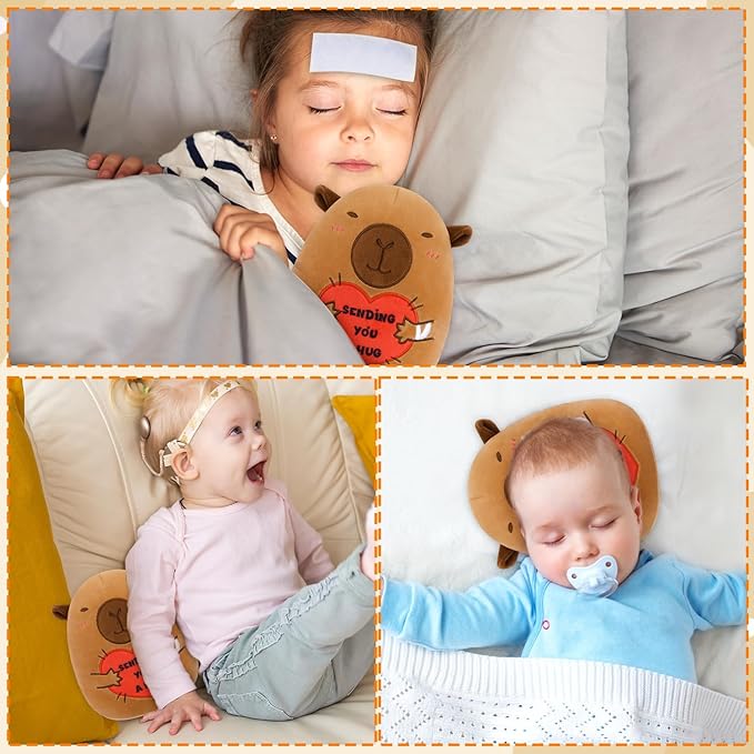 8 Inch Capybara Plush Stuffed Animal - Ultra Soft Hugging Capybara Plushie, Cute Get Well Soon Gift for Women, Men, Kids and Adults - Perfect Comfort Gift for Hospital, Recovery & Tough Times