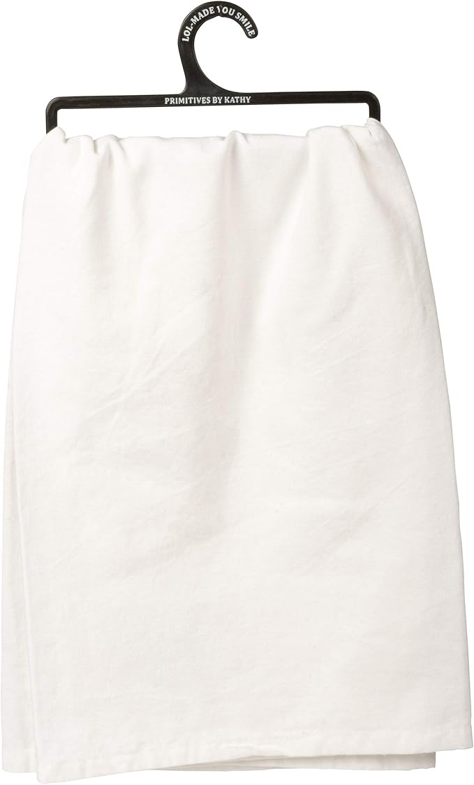 Primitives by Kathy 29108 LOL Made You Smile Dish Towel, 28 x 28 Inches, Wine is Making Me Awesome