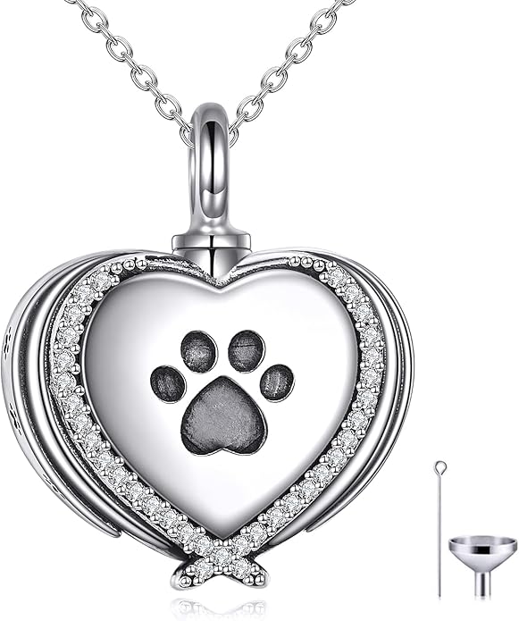 URONE Urn Necklaces for Ashes 925 Sterling Silver Abalone Shell Tree of Life Cremation Jewelry for Ashes Memory Jewelry for Women Men