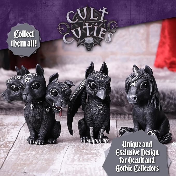 Nemesis Now Cult Cuties Adorable Occult Figurines, Bewitching Evil Spirit Creatures, Hand-Painted, Resin - Diabarkus
