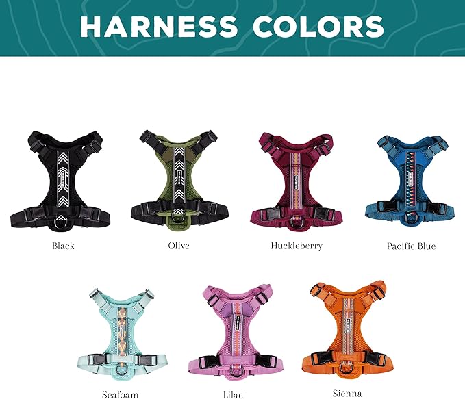 Wilderdog Lightweight Dog Harness with Reflective Straps - Small - Sienna