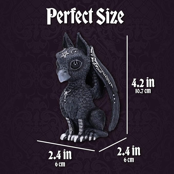 Nemesis Now Cult Cuties Adorable Occult Figurines, Bewitching Evil Spirit Creatures, Hand-Painted, Resin - Griffael