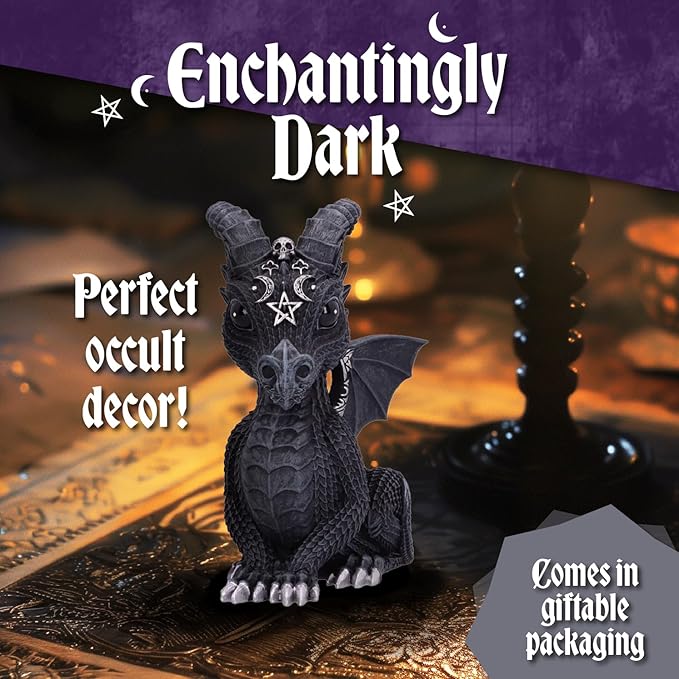 Nemesis Now Cult Cuties Adorable Occult Figurines, Bewitching Evil Spirit Creatures, Hand-Painted, Resin - Lucifly