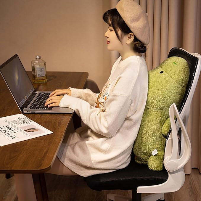 16 Inch Plush Dinosaur Stuffed Animal Hugging Pillow Cuddly Dino Huggable Anime Gifts for Kids and Lovers