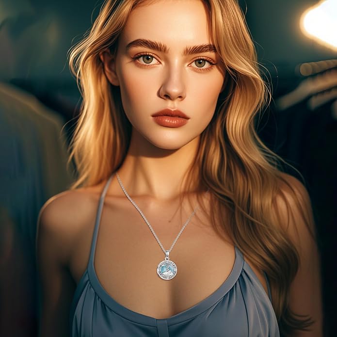 ONEFINITY Tree of Life Locket Necklace Sterling Silver Locket Necklace That Holds Pictures Tree of Life Locket Pendant for Women Wife Girlfriend