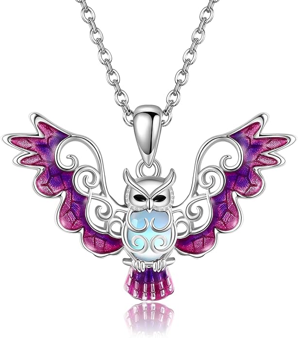 Eagle/Moth Necklace Sterling Silver Eagle Jewelry Eagle Gifts for Women Girls