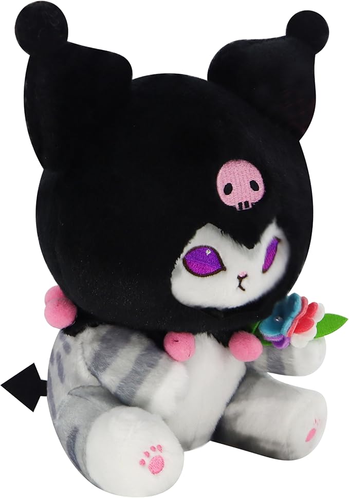 Kawaii Shark Cat Plush Toy Stuffed Animal Doll, Soft Pillow for Boys & Girls (Cat-B, 20cm/7.8in)