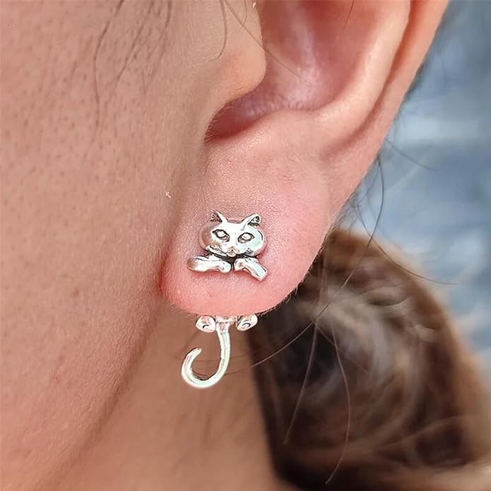 Frog Earrings for Women Mothers Day Gifts Vintage Frogs Shaped Stud Earrings Funny Cute 3D Animal Earrings Jewelry Gifts