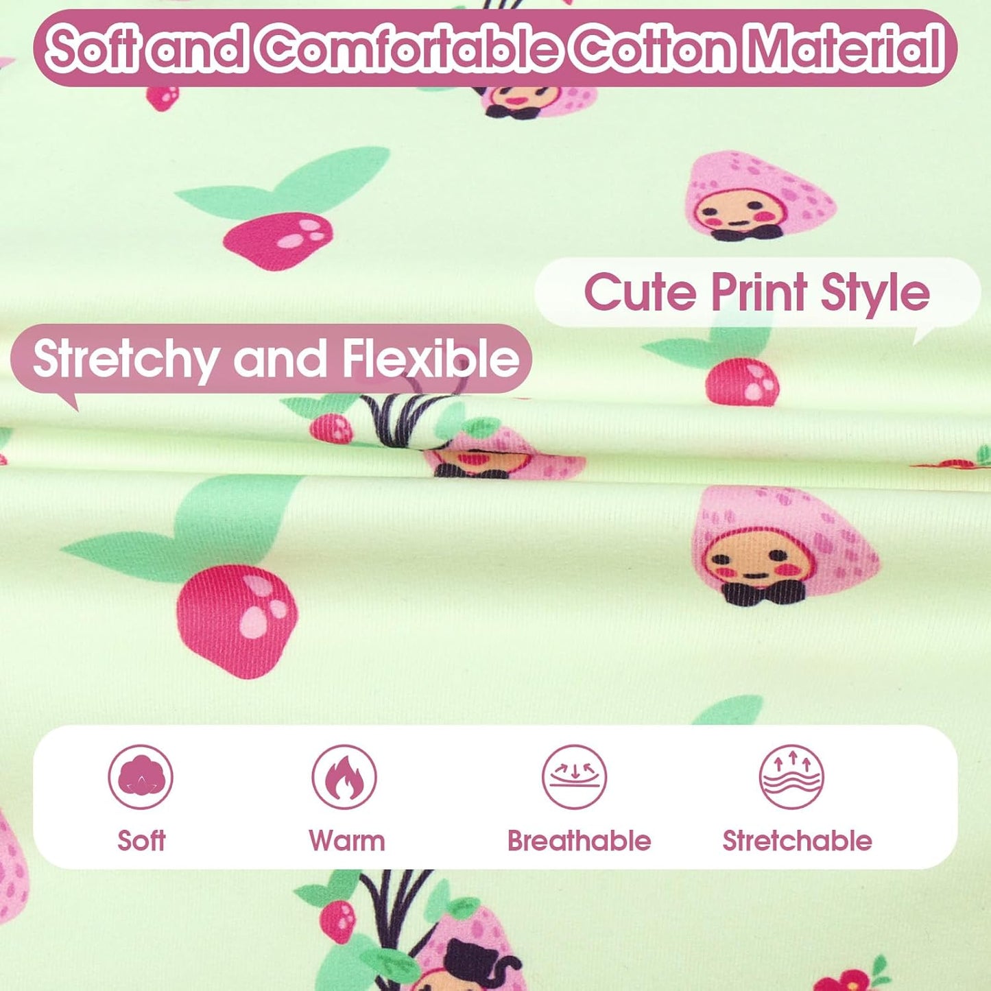 4-Legged Dog Pajamas for Medium & Large Dogs - Soft Cotton Dog Pjs Onesie with 4-Way Stretch, Cozy Breathable Pet Sleepwear for Cold Weather & Indoor Lounging - Green M