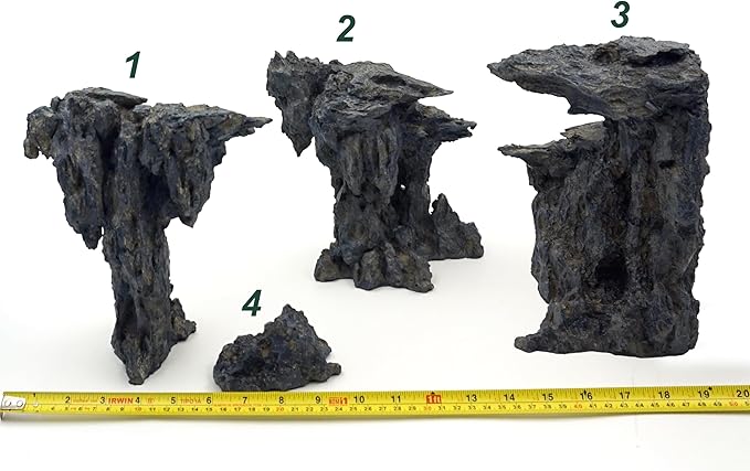 Fish Tank Decor Rocks.Aquarium Decoration Model.Easy and Quick Solution for Aquascaping.(Cave of Gods)
