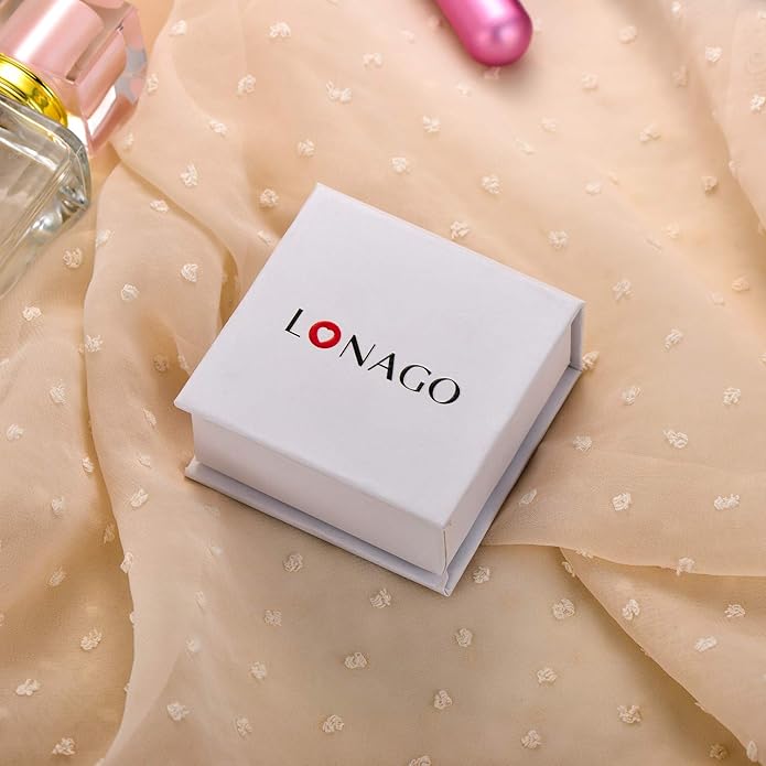 LONAGO Urn Necklace for Ashes 925 Sterling Silver Always in My Heart Keepsake Cremation Pendant Necklace