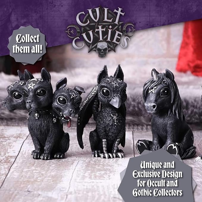 Nemesis Now Cult Cuties Adorable Occult Figurines, Bewitching Evil Spirit Creatures, Hand-Painted, Resin - Lucifly
