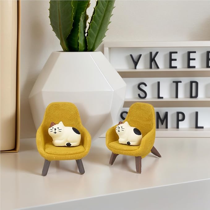 Miniature Cat Figurines Mini Cat Figurines Cute Desk Decor