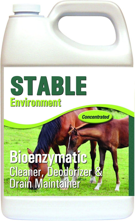ProVetLogic STABLE Environment, Stable, Barn, Coop & Pen Cleaner and Deodorizer Concentrated, 1 Gallon