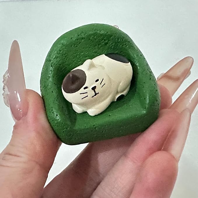 Miniature Cat Figurines Cute Mini Cat Figurines Miniatures Desk Decor