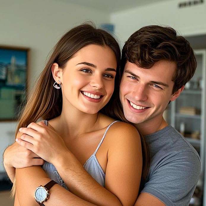 YFN Animal Earrings Sterling Silver Animal Heart Hoop Dangle Earrings Cute Jewelry Gifts for Women