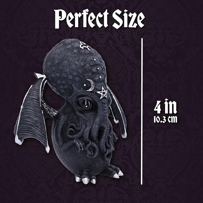 Nemesis Now Cult Cuties Adorable Occult Figurines, Bewitching Evil Spirit Creatures, Hand-Painted, Resin - Culthulhu