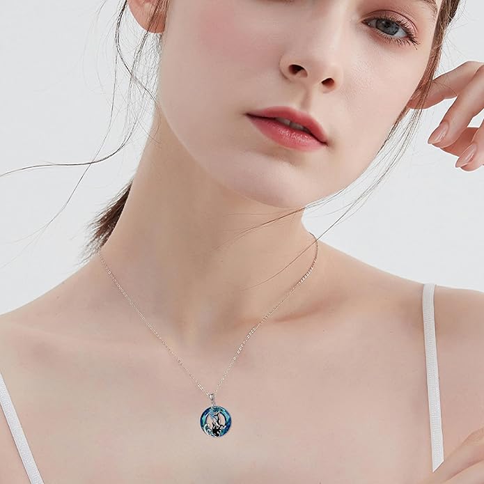 Eagle/Moth Necklace Sterling Silver Eagle Jewelry Eagle Gifts for Women Girls