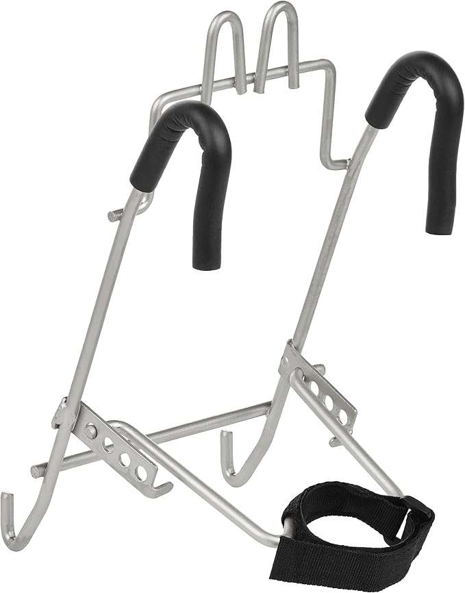 Retrospec Apollo Detachable Front Bike Basket Steel Half-Mesh with Integrated Detachable Hooks and Built-In Handle, Easy Assembly and Portability for Bicycles