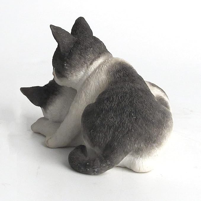 Veronese Design 3 1/8" Tall Sleepy Kittens Animal Figurine Polyresin Sculpture