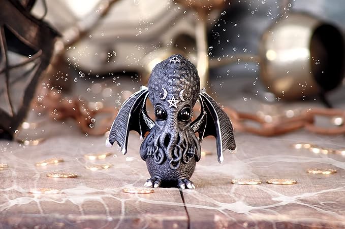 Nemesis Now Cult Cuties Adorable Occult Figurines, Bewitching Evil Spirit Creatures, Hand-Painted, Resin - Culthulhu