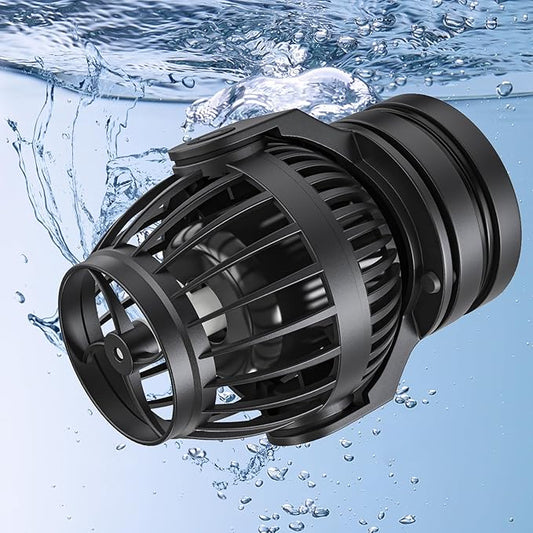 Uniclife 2100 GPH Aquarium Wave Maker for 60-120 Gallon Fish Tanks Adjustable Circulation Pump with Controller and Magnet Mount for Marine Freshwater Aquarium Circulation Pond