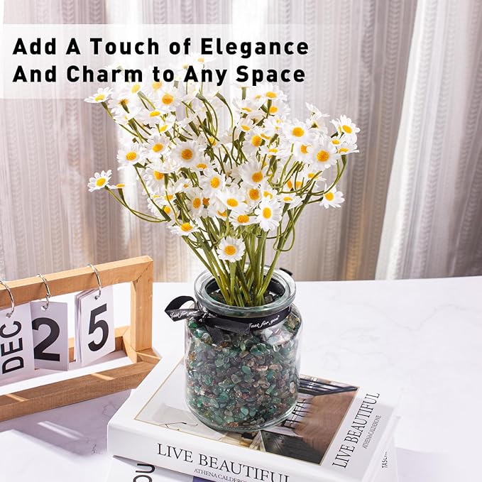 3 Lb Green Agate Crushed Stone Crystal Chips Bulk, Natural Polished Aquarium Stones Pebbles Irregular Decorative Rocks for Fish Tank, Vase Fillers, Succulent Plants Decor