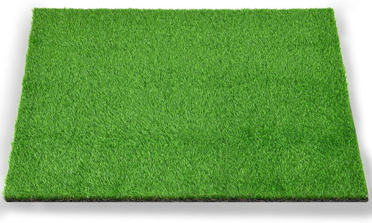 LOOBANI Dog Grass Pee Pads, Artificial Dog Grass Pads for Potty Tray, Fake Grass for Dogs to Pee On, Outdoor Indoor Pee Grass for Dog Potty(59*59 inch)
