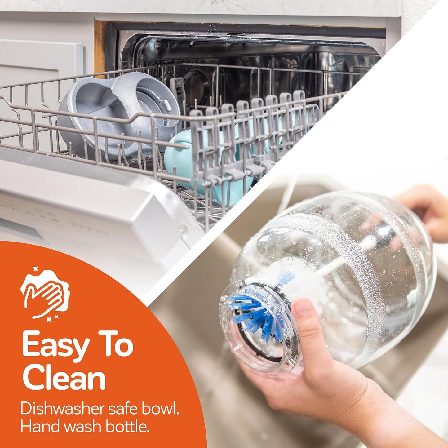 Petmate Replendish Feeder with Automatic Cat and Dog Feeder, 5 LB, Pearl Silver Grey, Made in USA (Pack of 2)