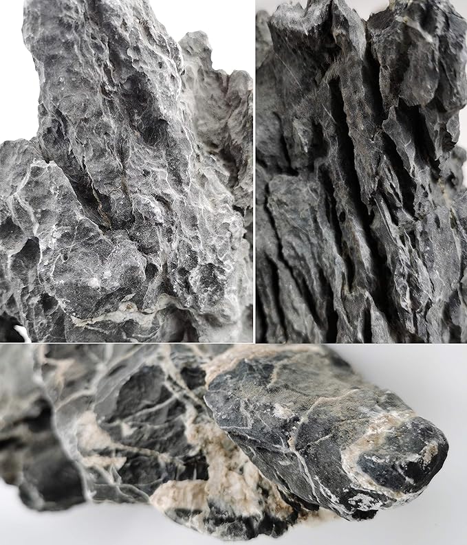 Voulosimi 44 lb Seiryu Rock Stone for Aquariums, Landscaping Model,Tank Decoration