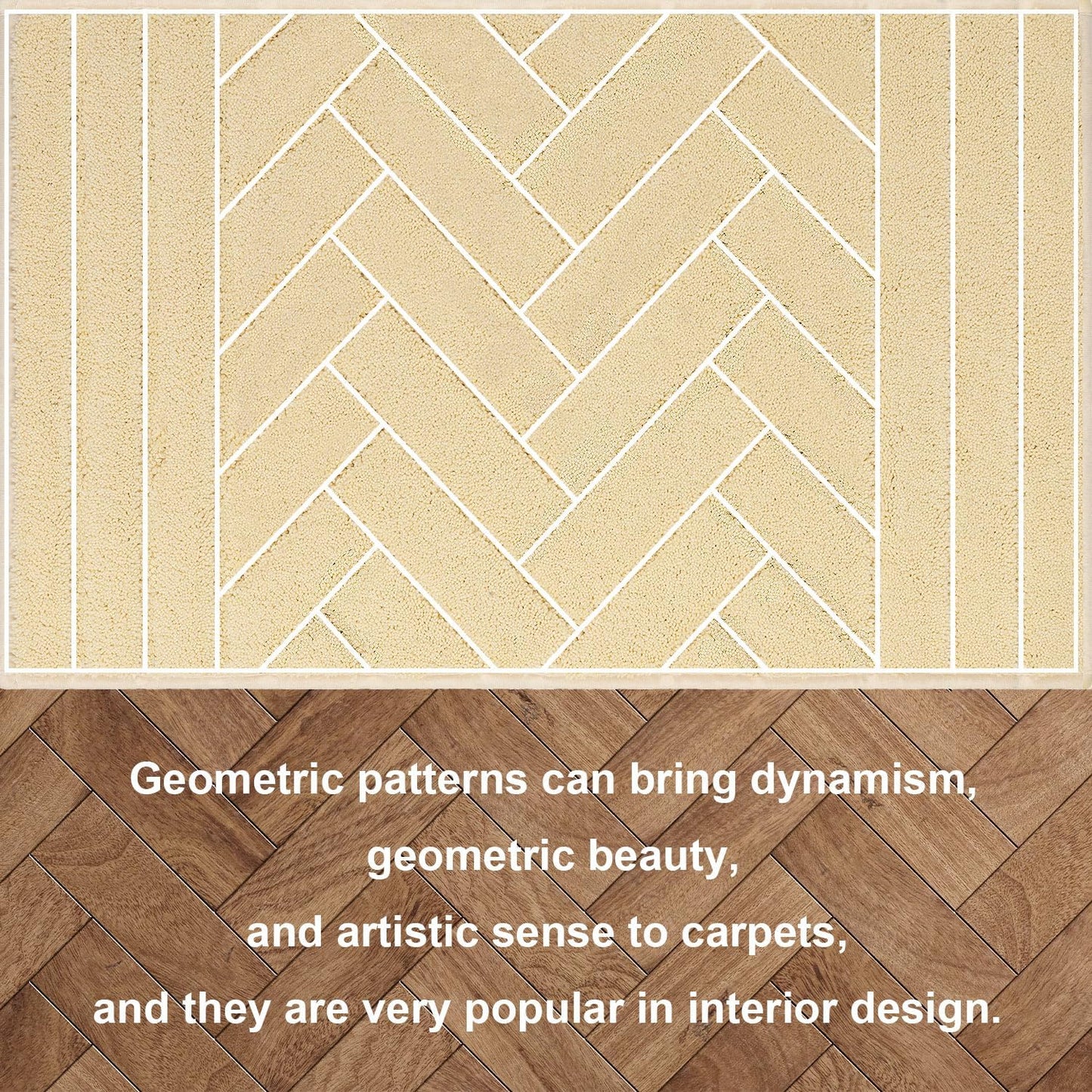 Tindbea Dog Mat for Muddy Paws,Absorbs Moisture Dirt Non-Slip Washable Mud Mat for Dogs,Soft Rubber Backing Front Inside Pet Rug for Entryway, Mud Dog Paws, Patio(20"x31.5",Beige)